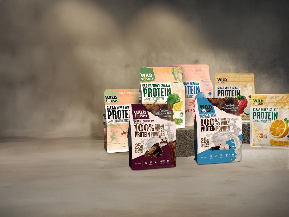 Wild Society Protein Powder Collection