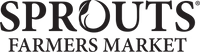 Sprouts logo with a black background