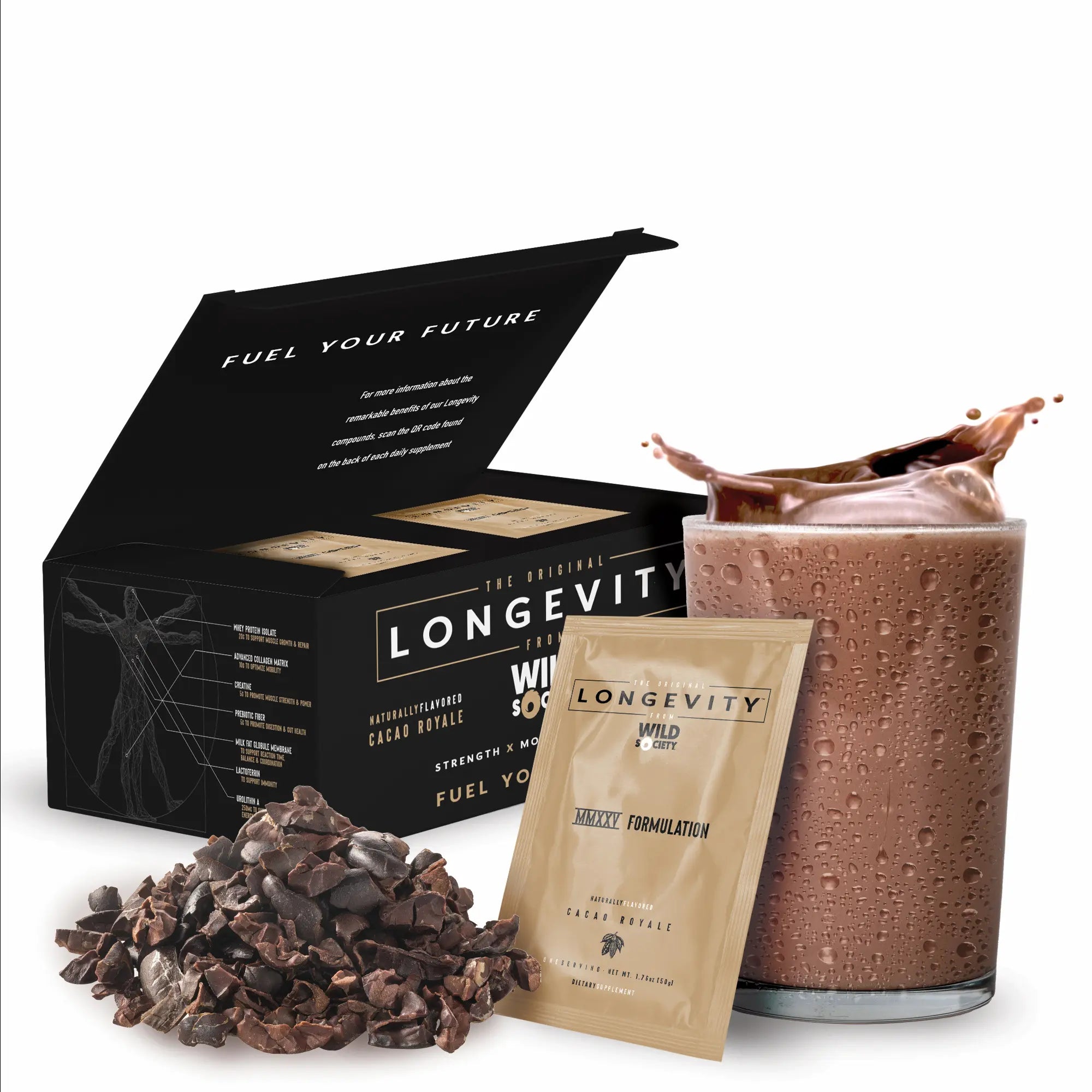 Longevity Cacao Royale [8X Units]